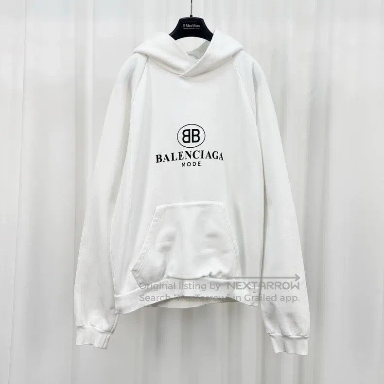 Balenciaga Balenciaga Printed Alphabet Hoodie Size US L / EU 52-54 / 3 - 1 Thumbnail