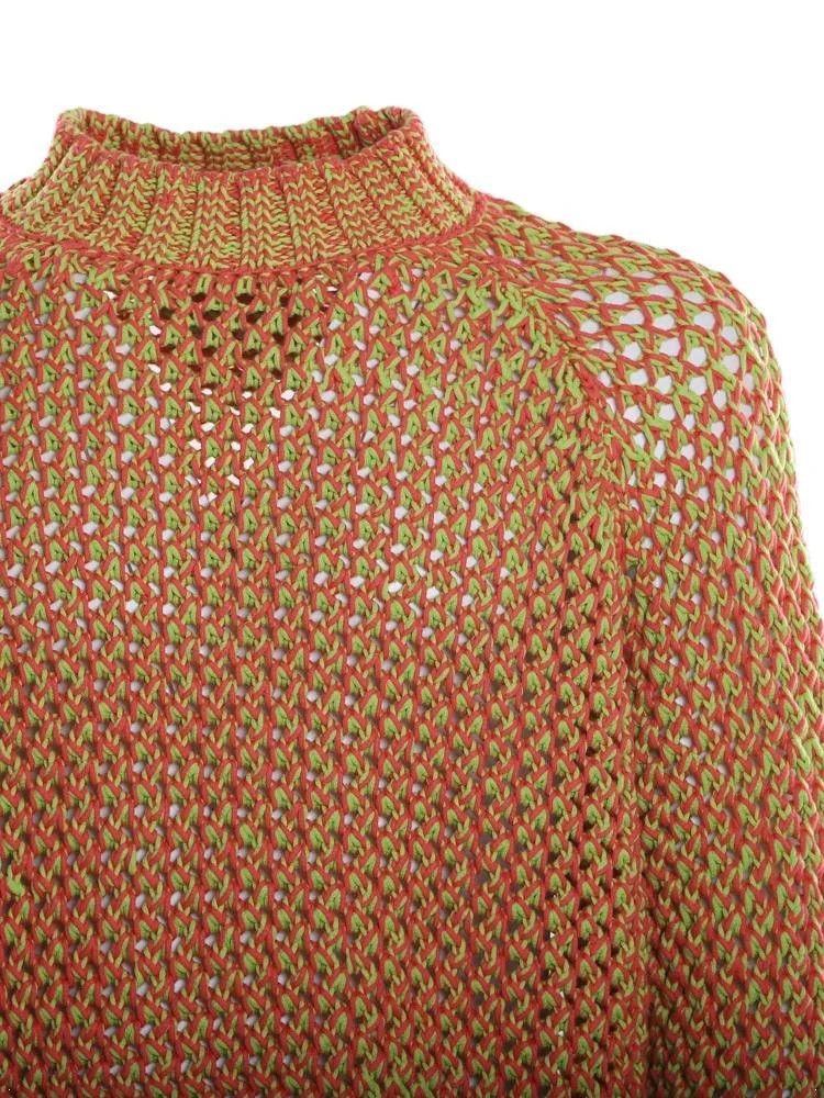 Sunnei o1mle0424 Crewneck Sweater in Brown Size US XL / EU 56 / 4 - 3 Thumbnail