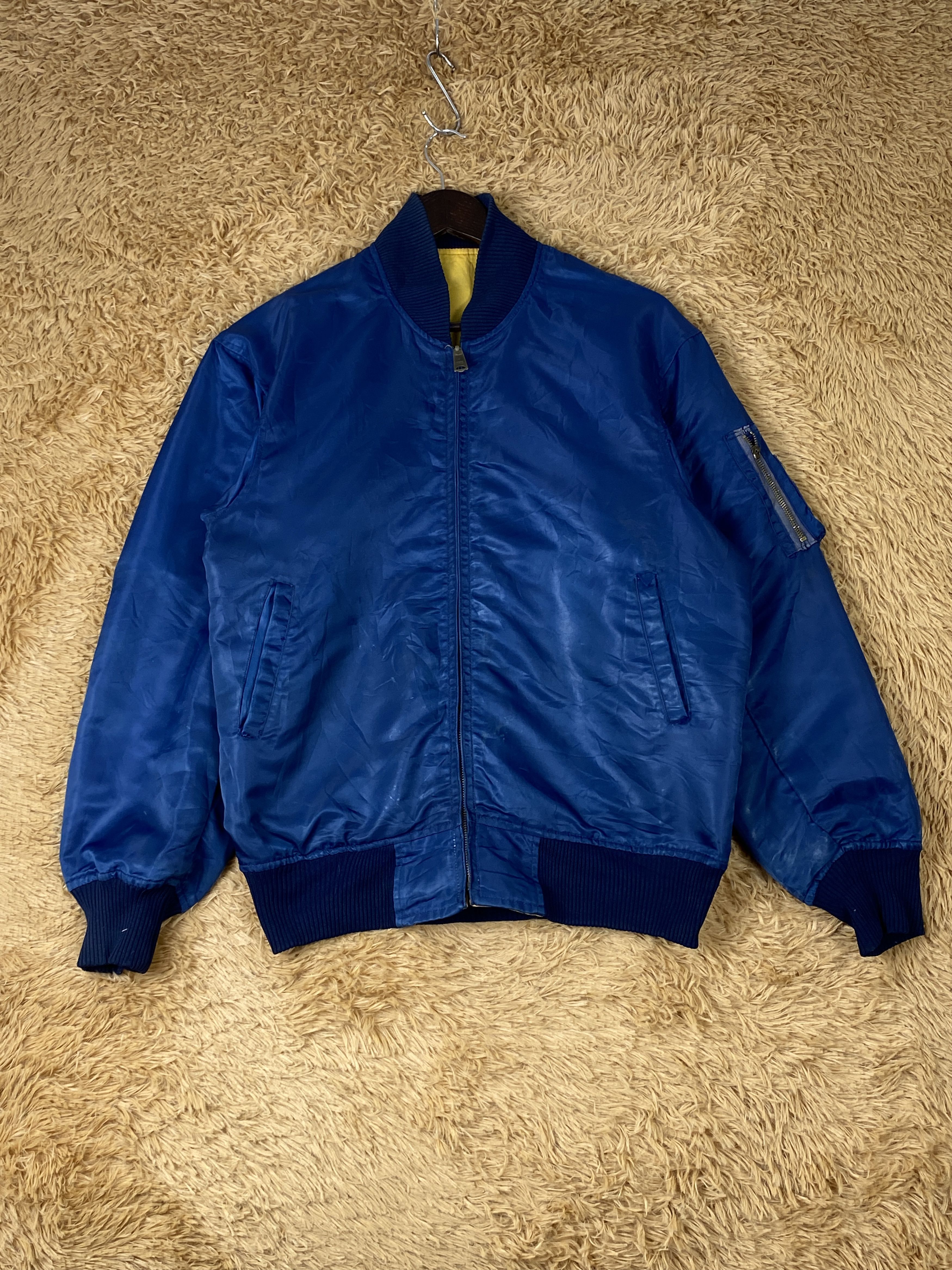 Japanese Brand Vintage Japanese Brand Reversible Bombers Jacket J1878 Size US S / EU 44-46 / 1 - 9 Thumbnail