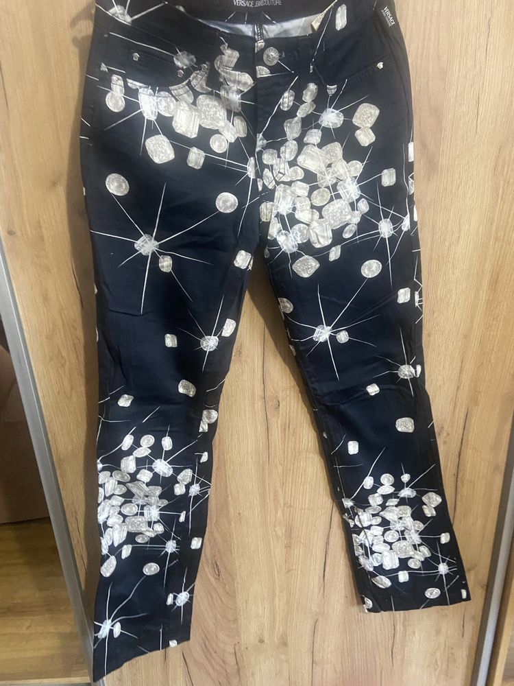 Versace Jeans Couture Versace Diamond Vintage Trousers Pants Size 26" / US 2 / IT 38 - 1 Thumbnail