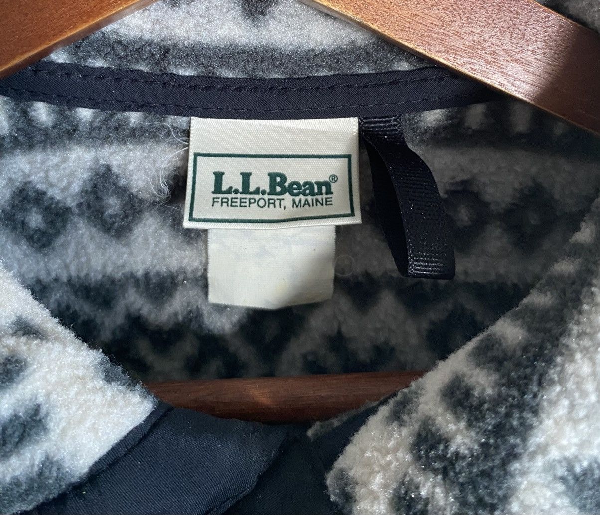 L.L. Bean Very Rare Vintage LL Bean Snap Button Navajo Fleece 1990s Size US M / EU 48-50 / 2 - 7 Thumbnail