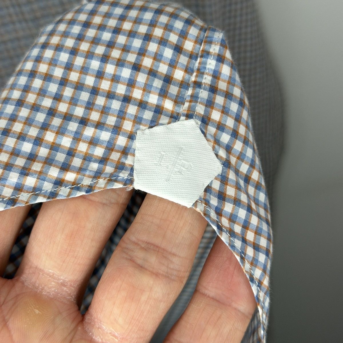 Loro Piana Loro Piana Shirt Button Up Checkered Size US M / EU 48-50 / 2 - 7 Thumbnail