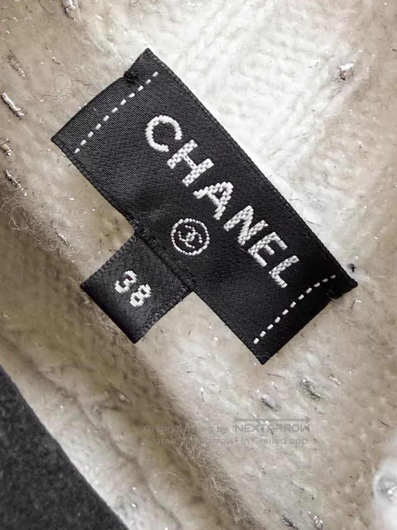Chanel Chanel Letter long-sleeved knitted sweater Size XS / US 0-2 / IT 36-38 - 6 Thumbnail
