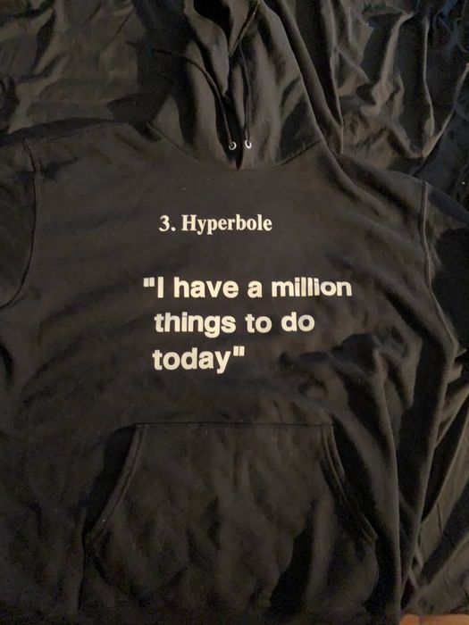 Virgil abloh x 2024 mca hyperbole hoodie black