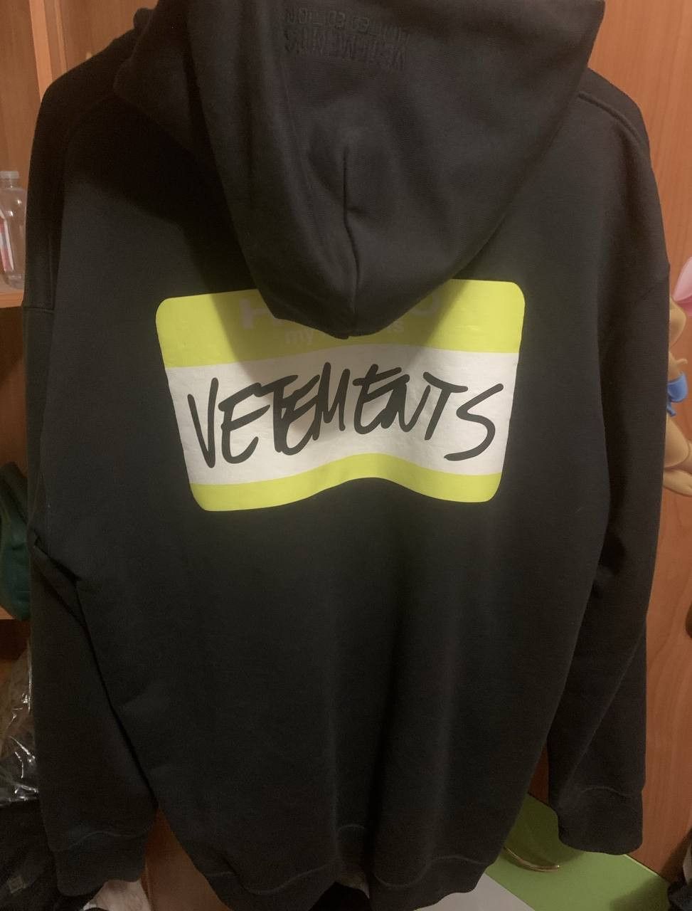 Vetements Vetements "My Name Is" Hoodie Size US XS / EU 42 / 0 - 2 Thumbnail