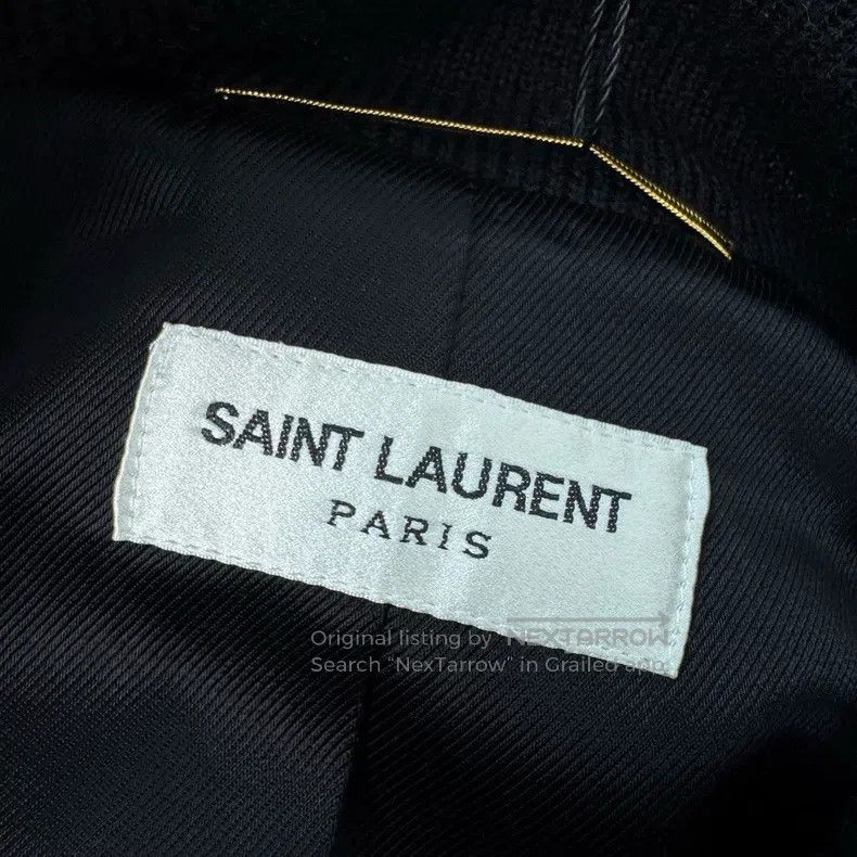 Saint Laurent Paris Saint Laurent Paris Wool baseball jacket Size XS / US 0-2 / IT 36-38 - 5 Thumbnail