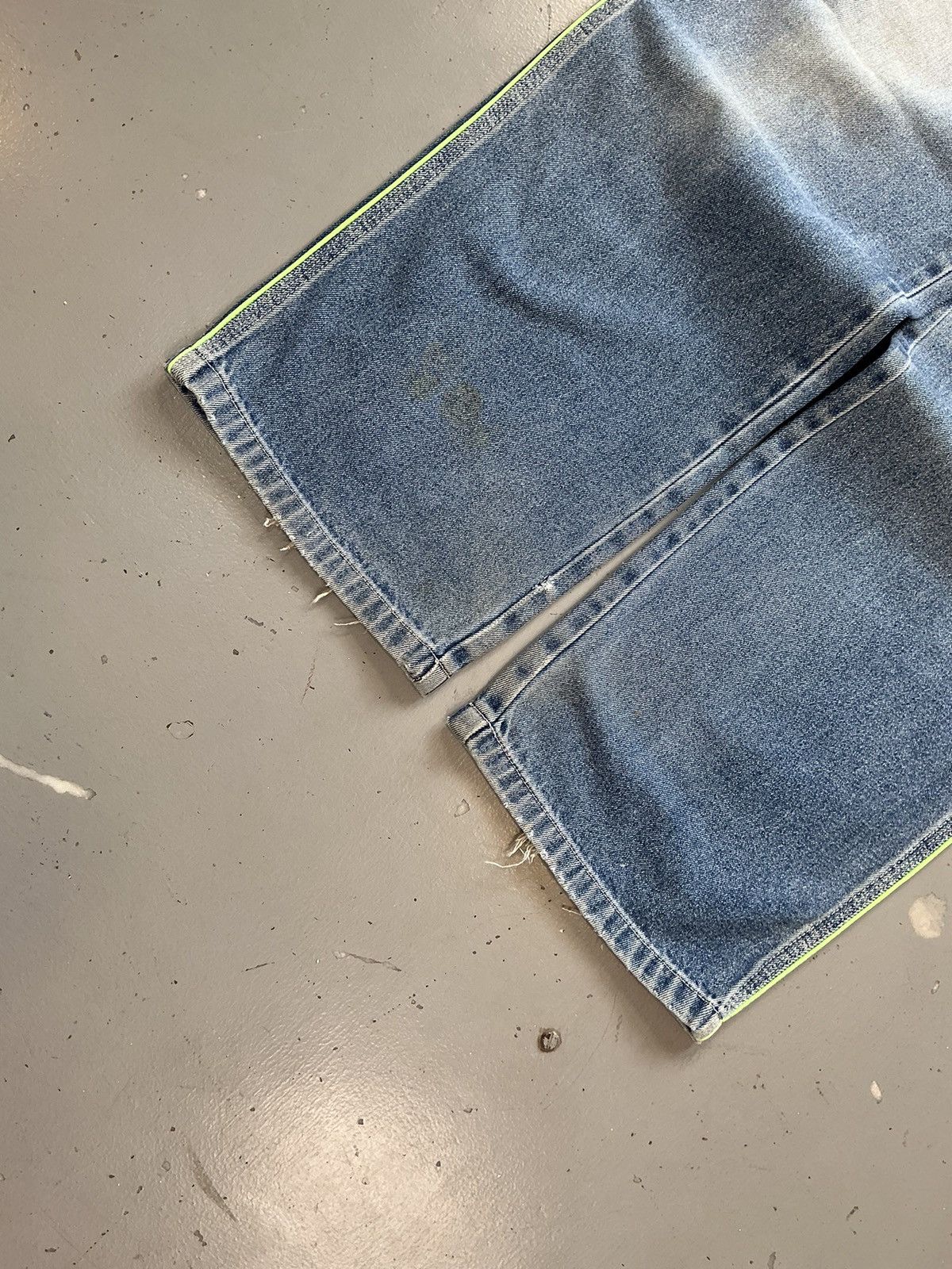 JNCO × Southpole × Vintage Vintage jay jays big pocket loose denim Size US 31 - 4 Thumbnail