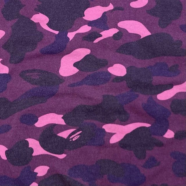 Bape BAPE Sweat zip hoodie vest purple camo a bathing ape NIGO Size US L / EU 52-54 / 3 - 4 Thumbnail