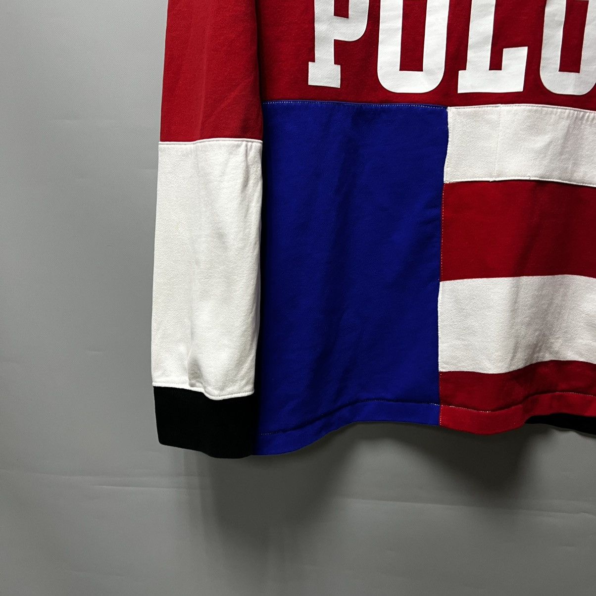 Polo Ralph Lauren Polo Ralph Lauren Big Pony USA Flag Rugby Shirt #10 Limited Size US XL / EU 56 / 4 - 6 Thumbnail