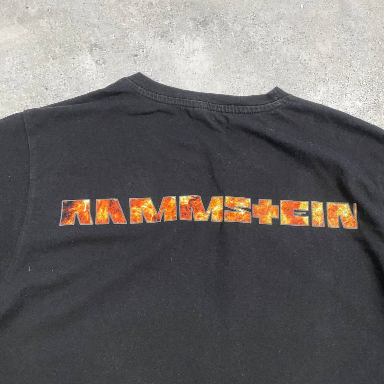 Band Tees Rammstein Feuer Frei 1994 Fire Logo T Shirt Black Size M Size US M / EU 48-50 / 2 - 14 Thumbnail