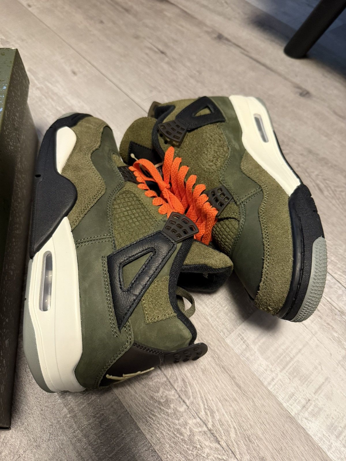 Nike Air Jordan 4 Craft “Olive” Size 9 Size US 9 / EU 42 - 3 Thumbnail