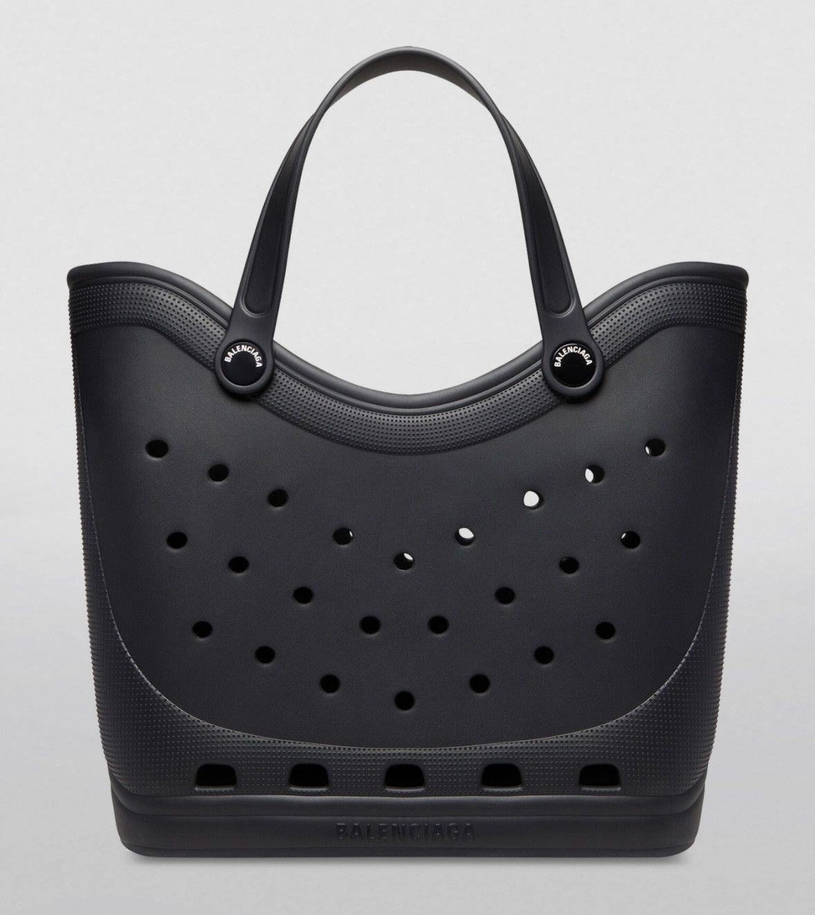 Balenciaga $1250 FW22 Balenciaga Crocs black tote bag Demna Size ONE SIZE - 3 Thumbnail