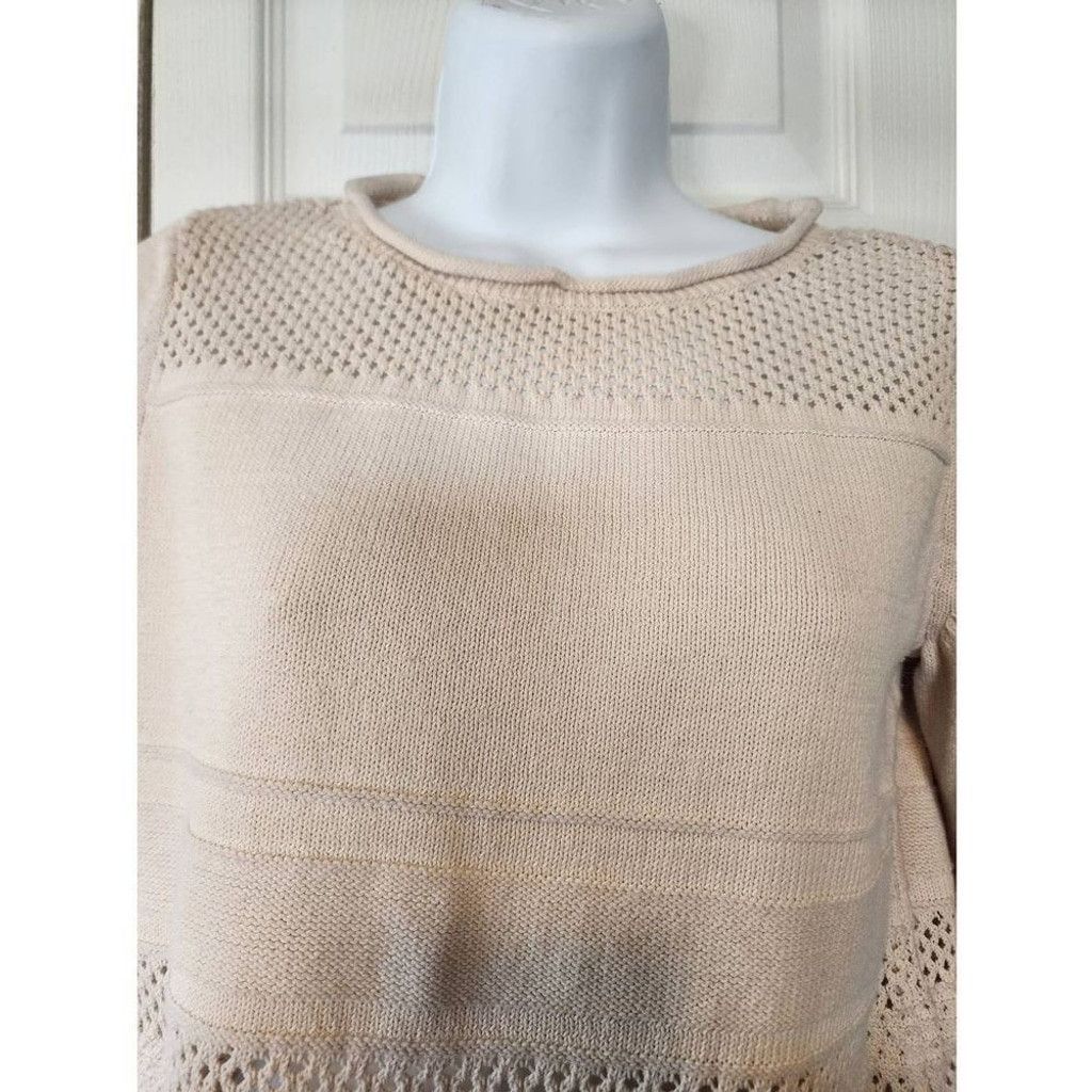 Loft Loft Tan Sweater Size XS / US 0-2 / IT 36-38 - 5 Thumbnail