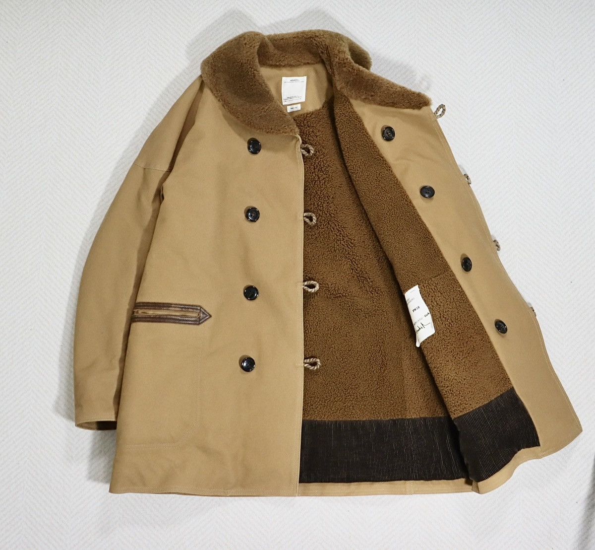 Visvim 18aw Big Sky Coat (JP Cnvs/Veg Shrling）