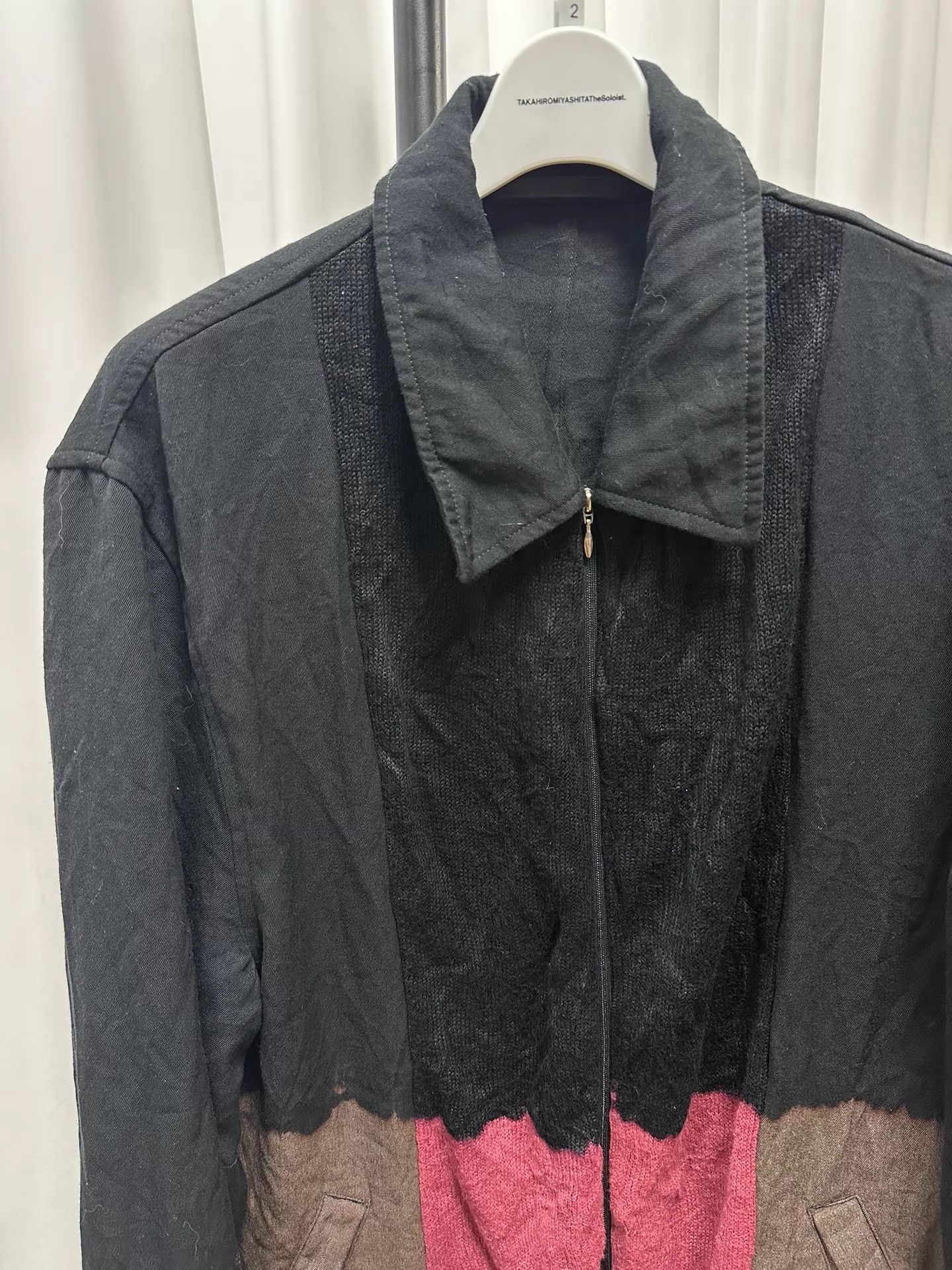 Comme des Garcons Comme des Garcons Homme Plus 93aw Fade Block Jacket M Size US M / EU 48-50 / 2 - 2 Thumbnail