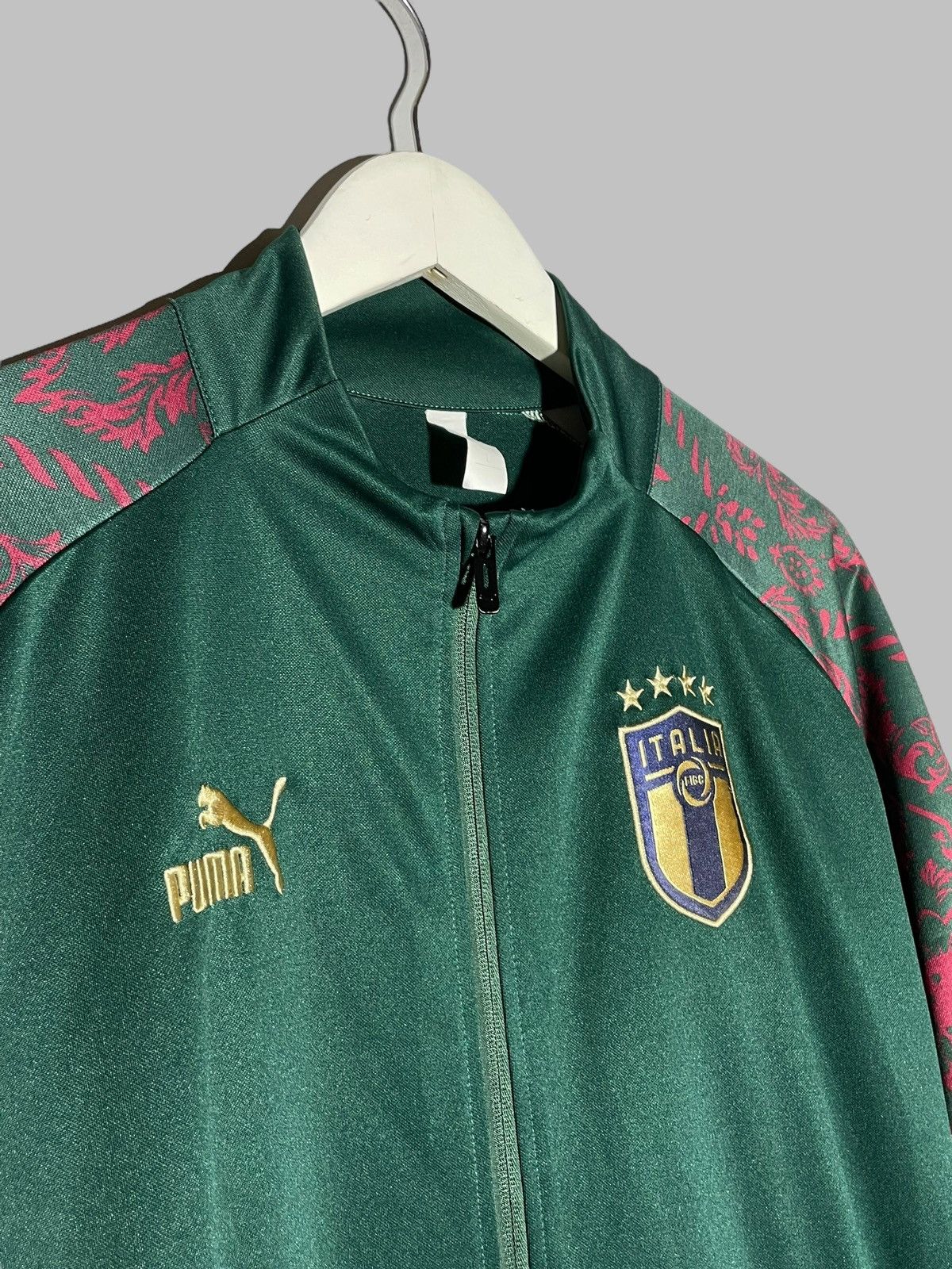 Puma National Team Italy Puma Football Soccer Light Jacket Size US L / EU 52-54 / 3 - 2 Thumbnail