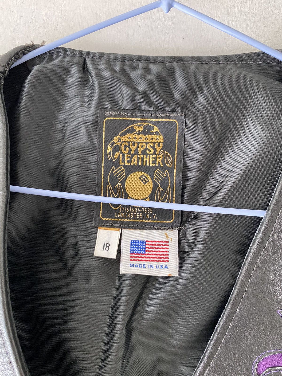 Gypsy × Vintage Vintage Gypsy Leather Archival Vest Size US M / EU 48-50 / 2 - 7 Thumbnail