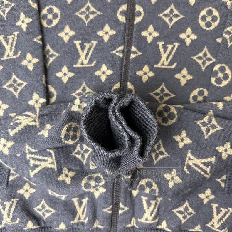 Louis Vuitton Louis Vuitton NBA Classic Brown Full Logo Knit Rib Tunic J Size US L / EU 52-54 / 3 - 3 Thumbnail