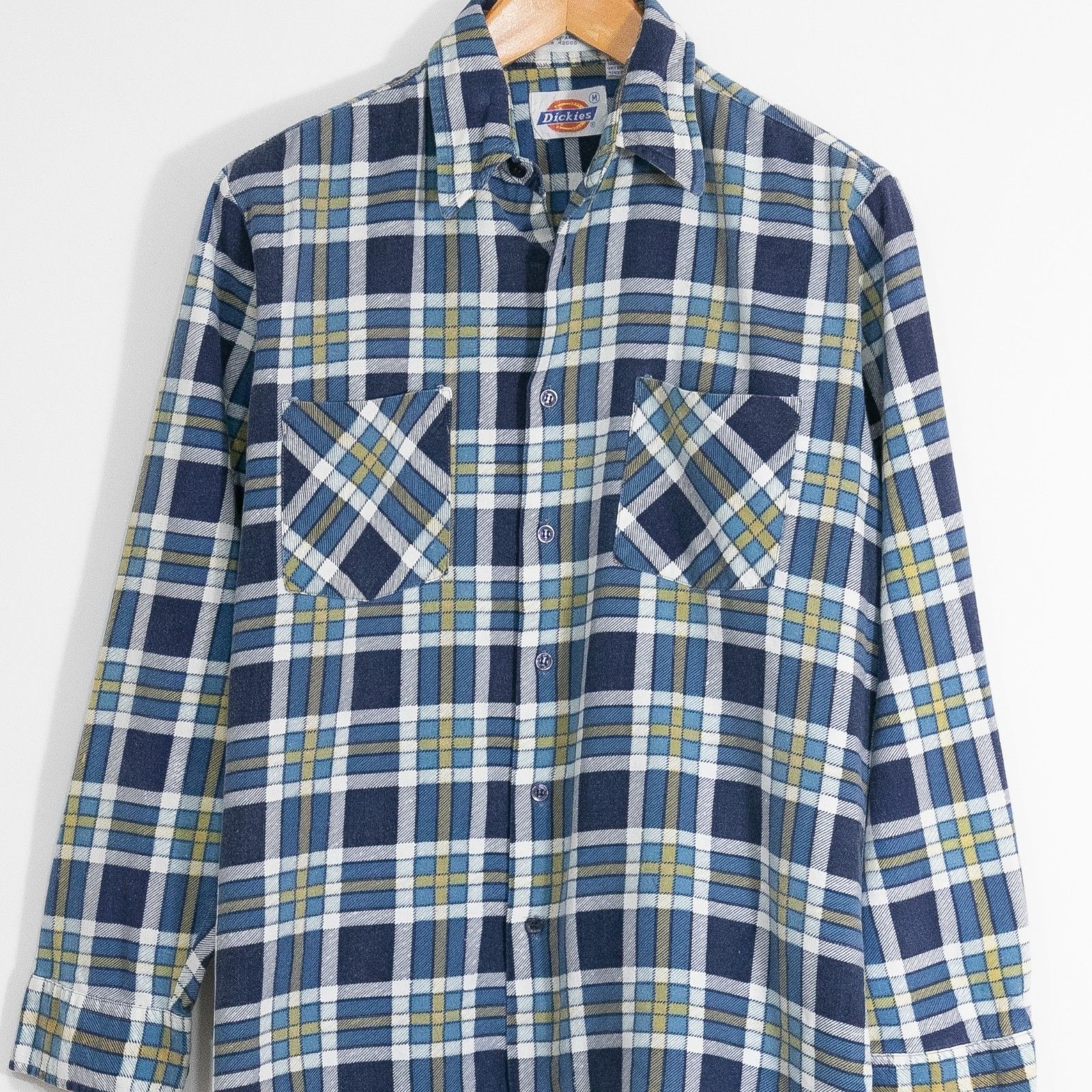 Dickies Vintage Dickies Plaid Flannel Button Up Shirt Mens Medium Size US M / EU 48-50 / 2 - 2 Thumbnail