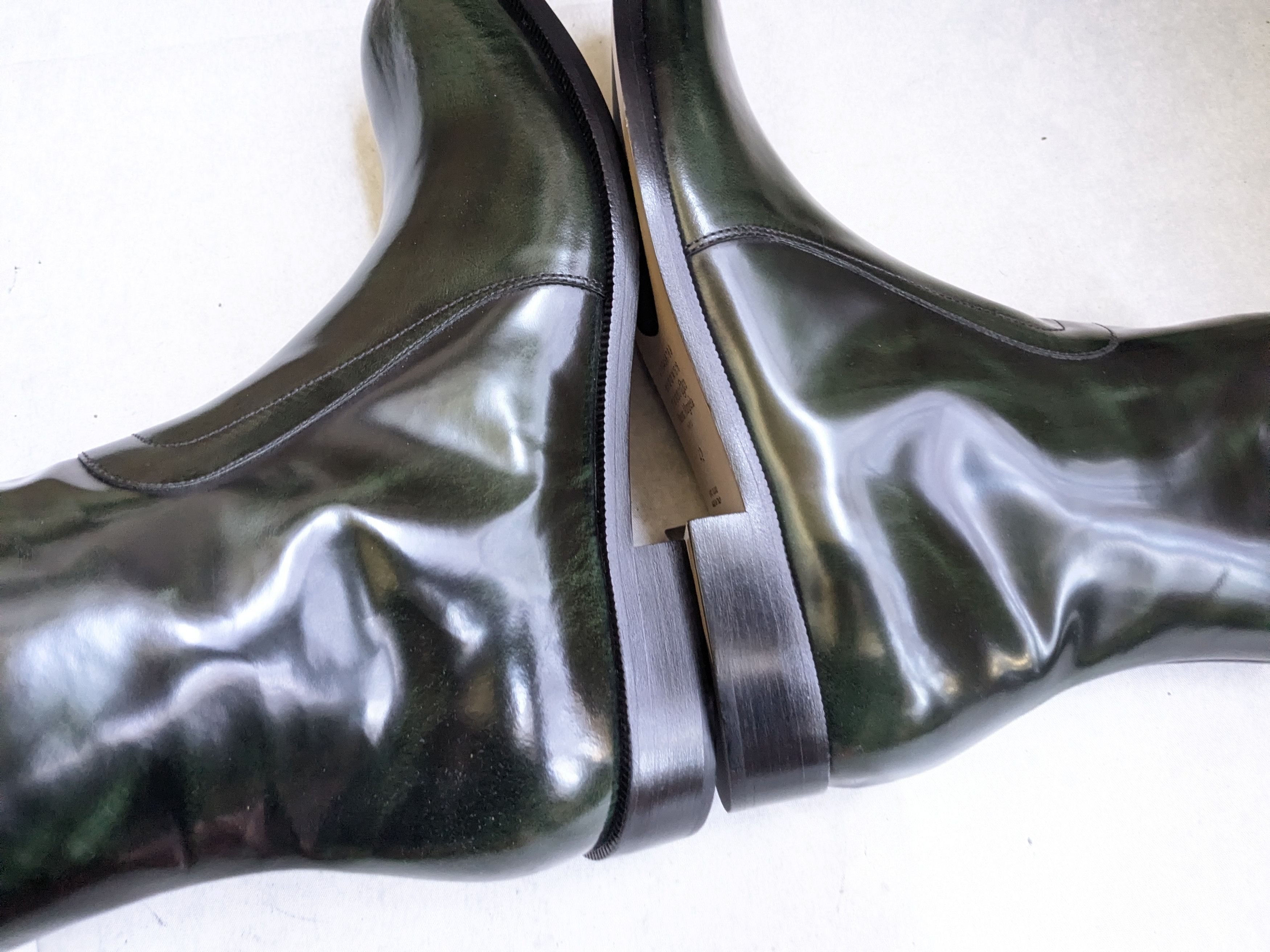 Maison Margiela Maison Margiela Side Zip Boots Green Black 10 43 Size US 10 / EU 43 - 6 Thumbnail