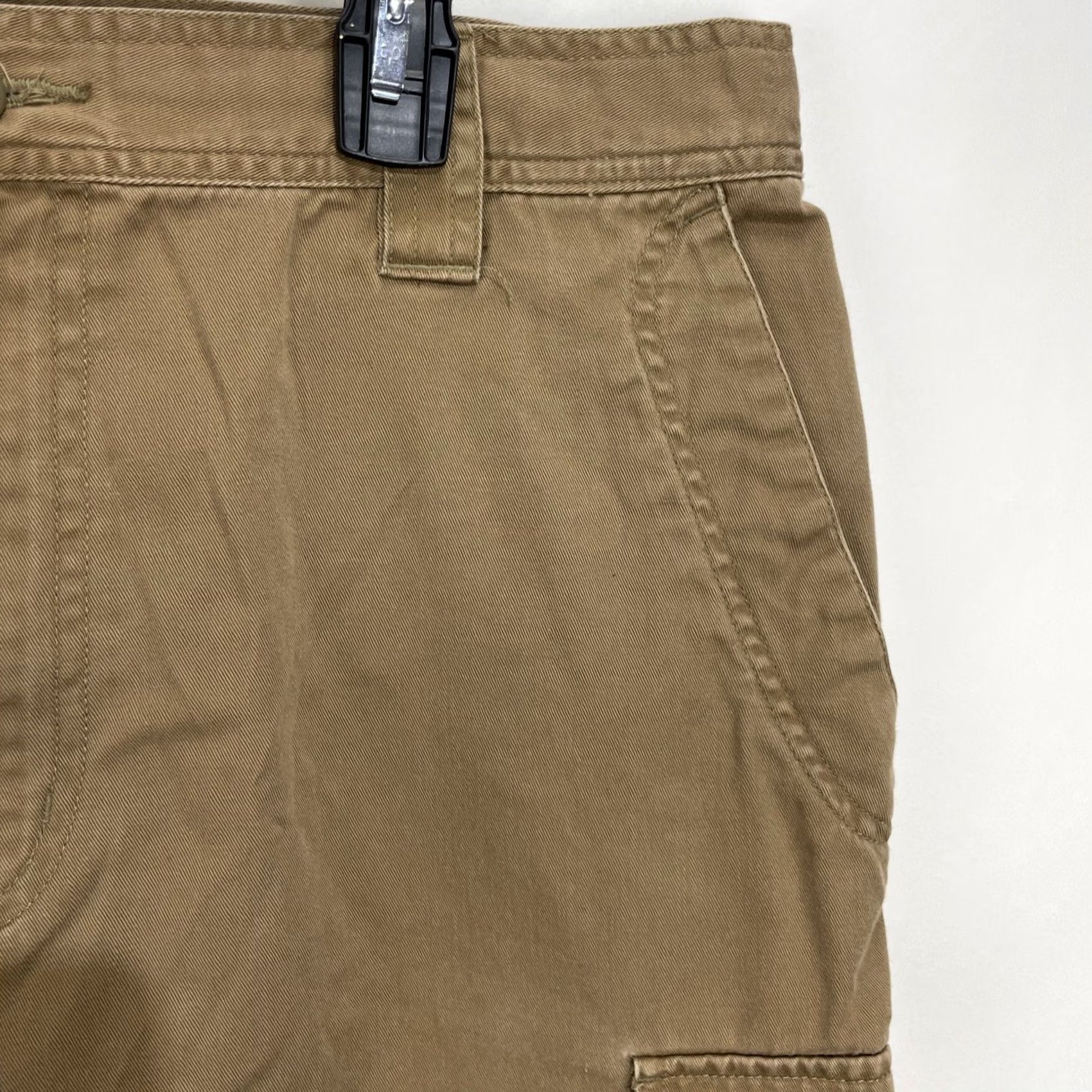Vintage Columbia Cargo Shorts Mens Size 38 Brown Cotton Canvas 5-Pocket Zip Regular Inseam 8 Cowboy? Size US 38 / EU 54 - 3 Thumbnail