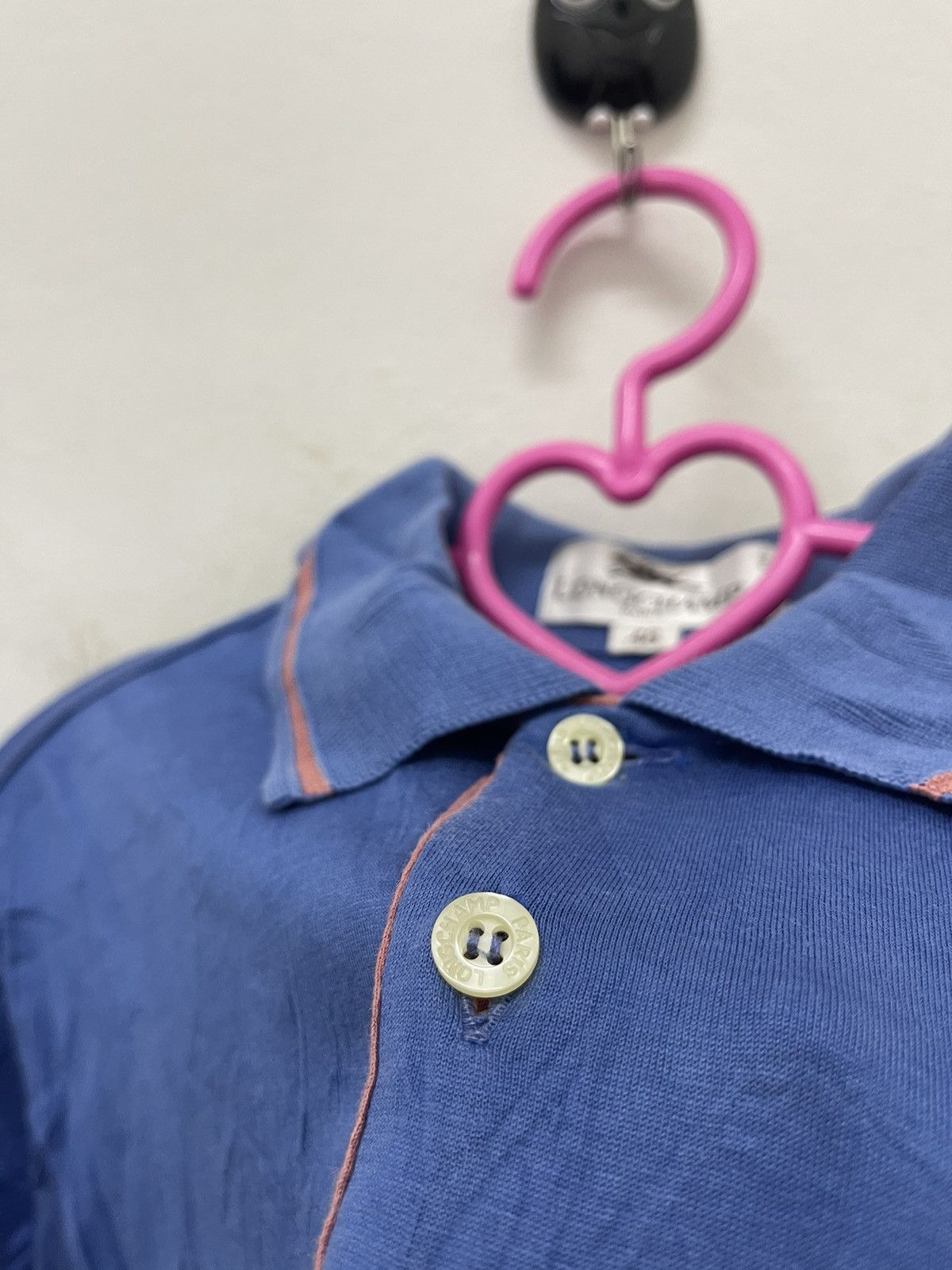 Longchamp Rare Vintage LONGCHAMP Paris Polo Tee Size US M / EU 48-50 / 2 - 3 Thumbnail