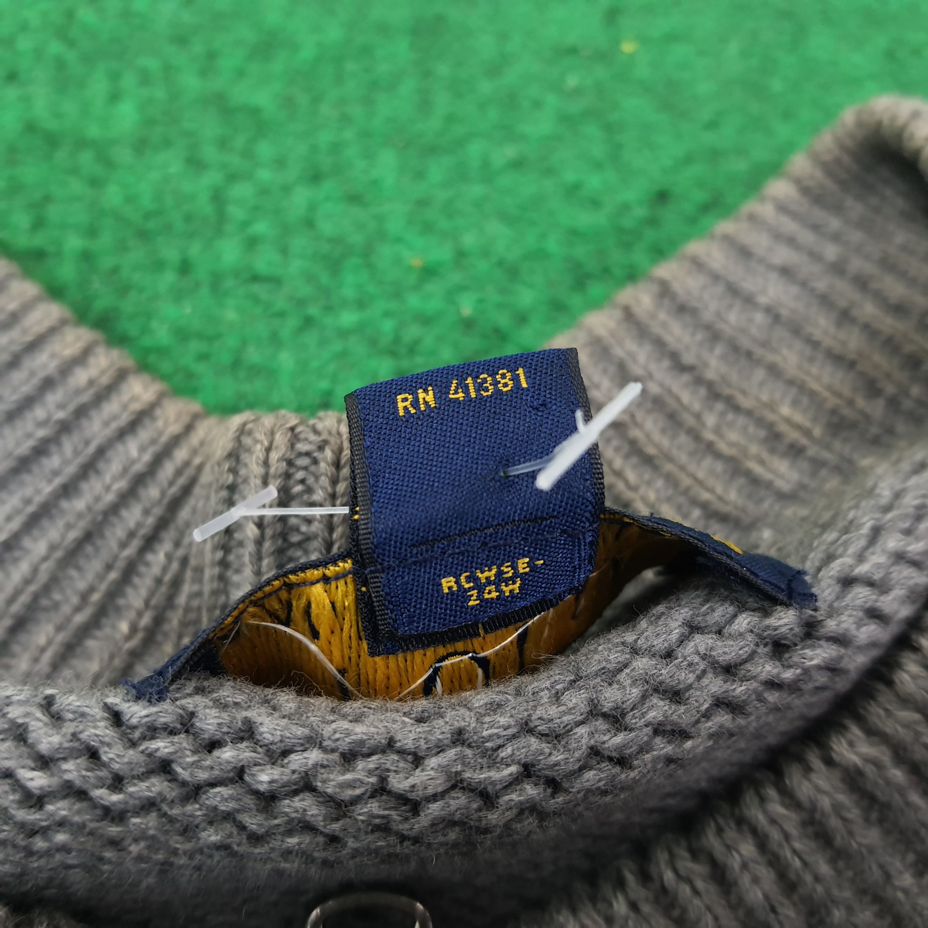 Polo Ralph Lauren Vintage POLO Ralph Lauren Zipper Knitted Sweatshirt C245N12 Size US XS / EU 42 / 0 - 5 Thumbnail
