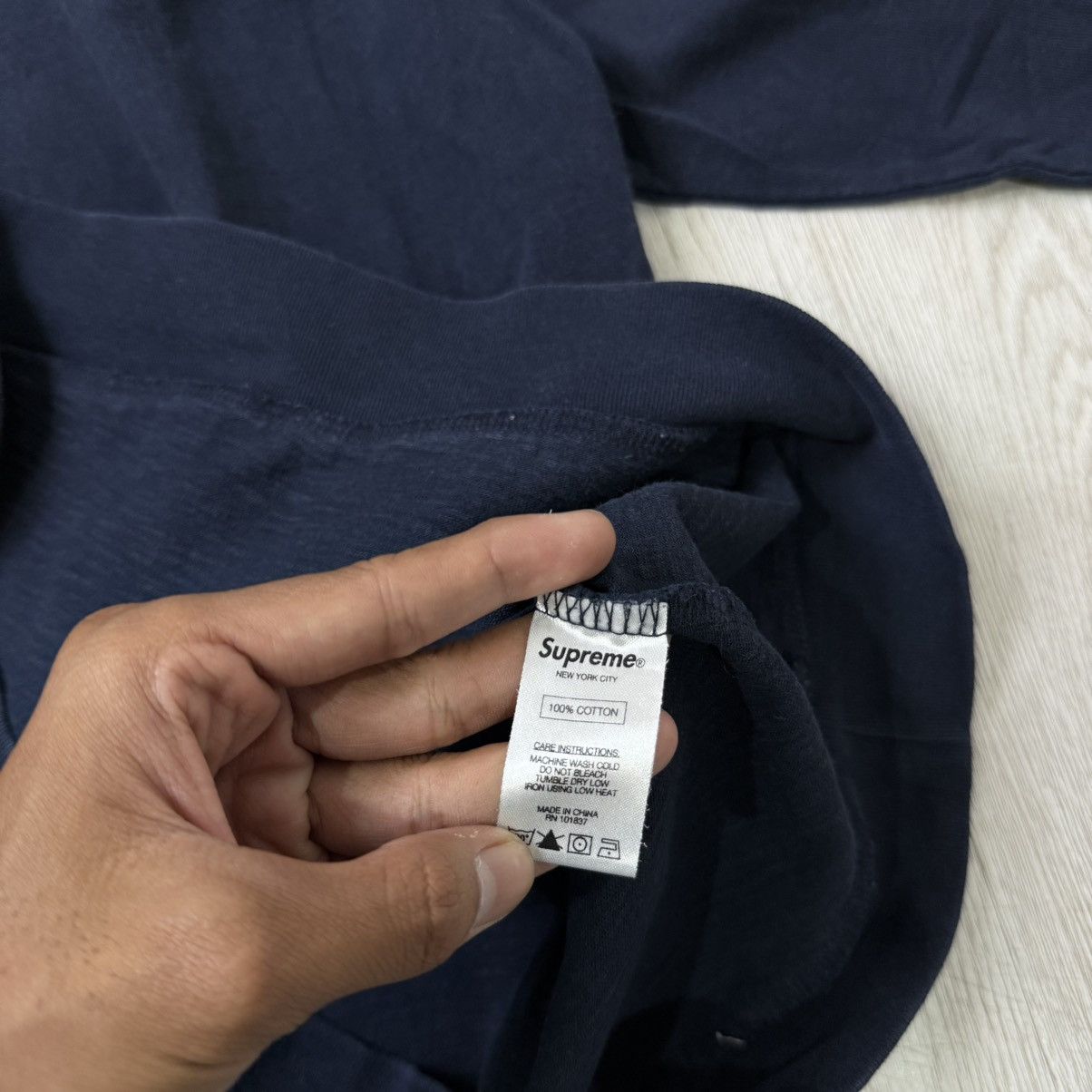 Supreme SUPREME hooded sleeve stripe spell out 16AW Size US L / EU 52-54 / 3 - 5 Thumbnail