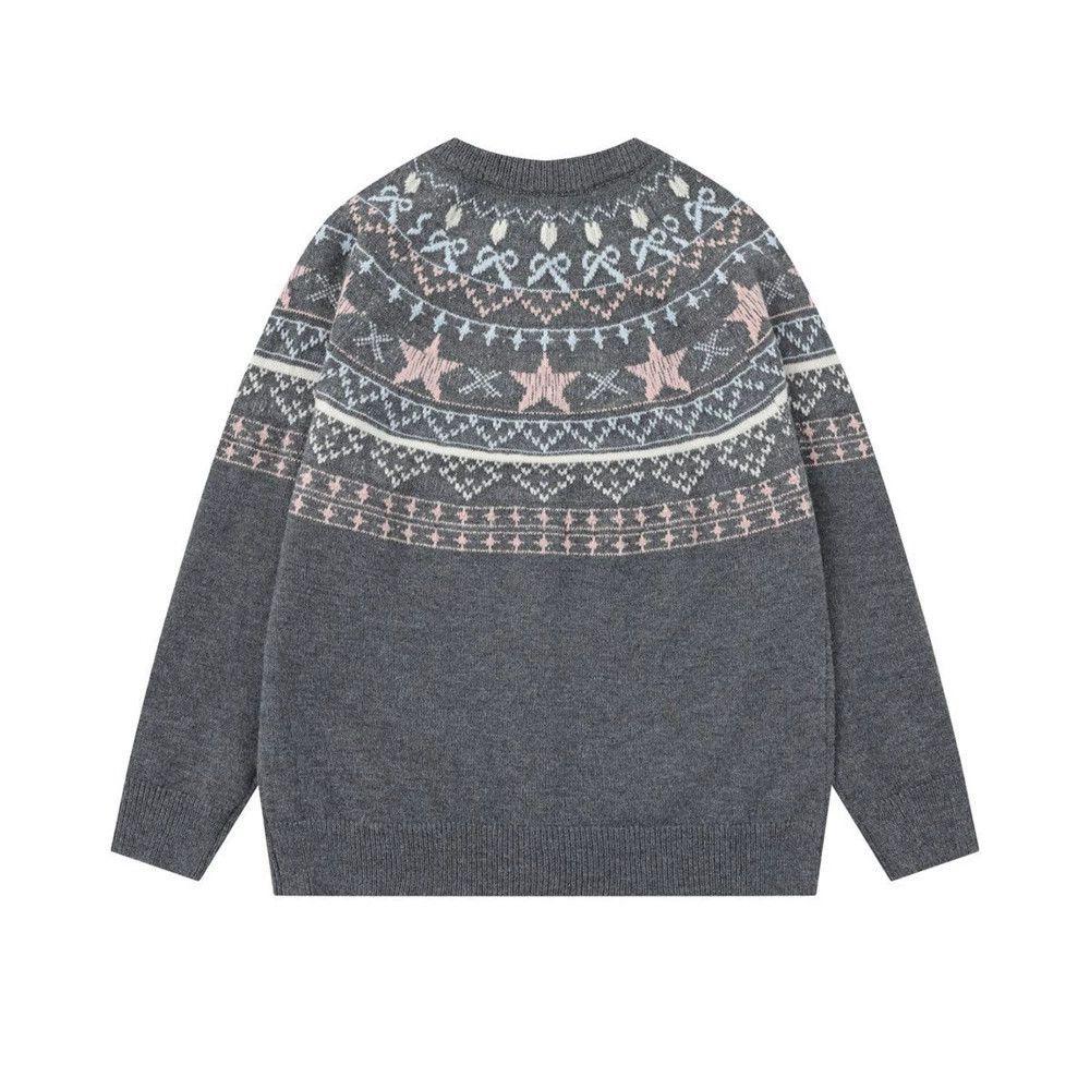 Vintage Men's retro loose casual totem cardigan sweater y2k Size US M / EU 48-50 / 2 - 2 Thumbnail