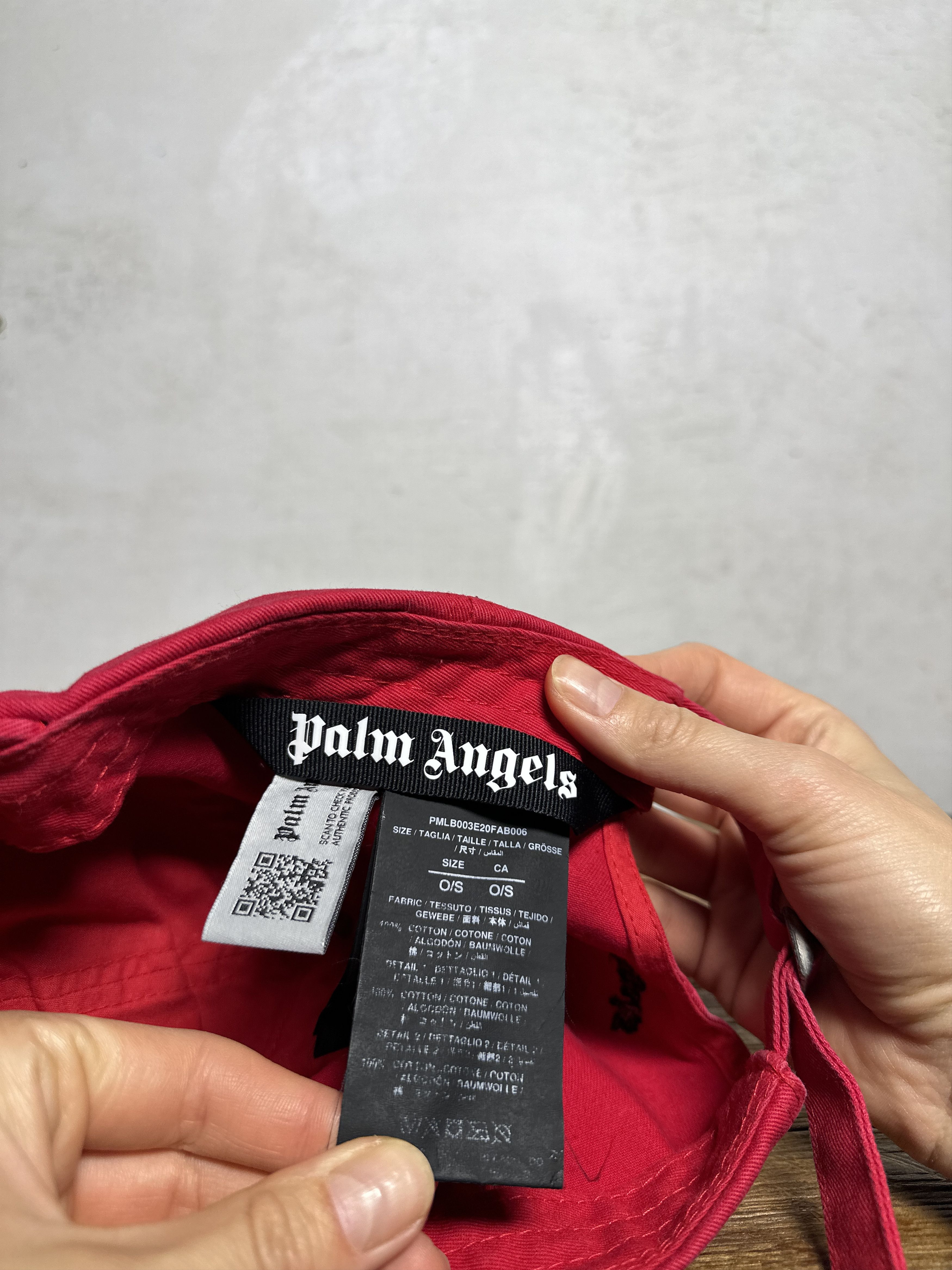 Palm Angels Palm Angels Red Baseball Cap Size ONE SIZE - 9 Thumbnail