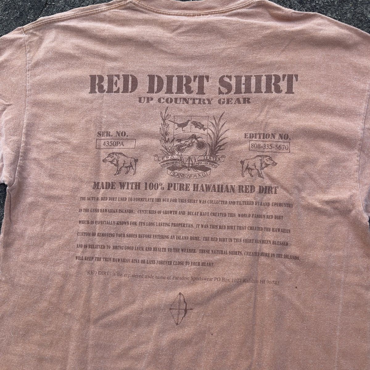 Hanes × Vintage Vintage 90s RED DIRT Hanes Shirt Size US L / EU 52-54 / 3 - 5 Thumbnail