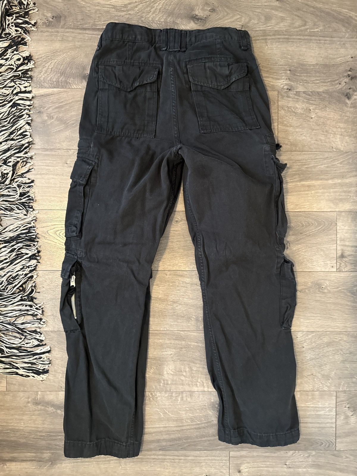 MNML Mnml Black Military Cargo Pants Size US 30 / EU 46 - 2 Thumbnail
