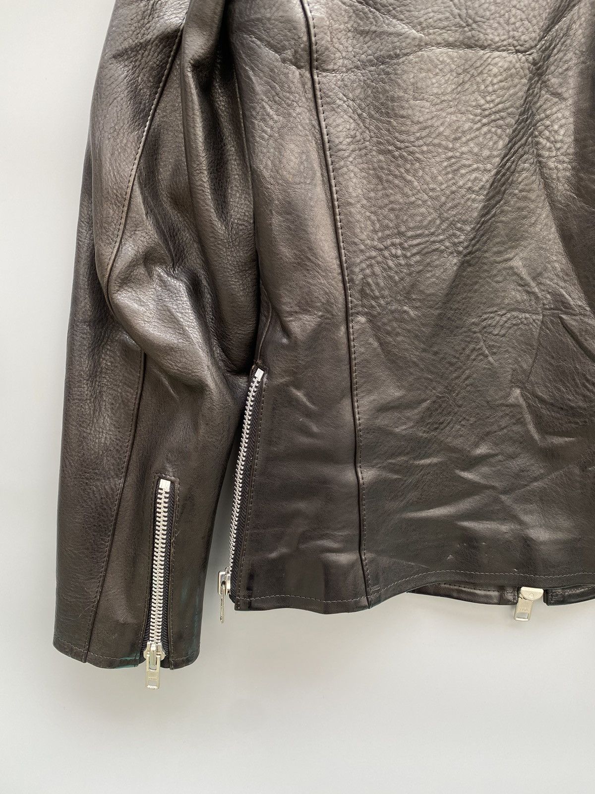 Isamu Katayama Backlash Isamu Katayama Backlash Cafe Racer Leather Jacket Size US S / EU 44-46 / 1 - 12 Thumbnail