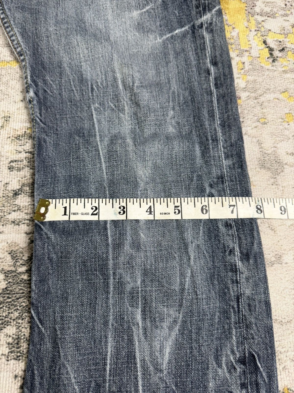 semanticdesign Rare 90s Oririn Studded Flared Mudwash Jeans Size US 31 - 12 Thumbnail