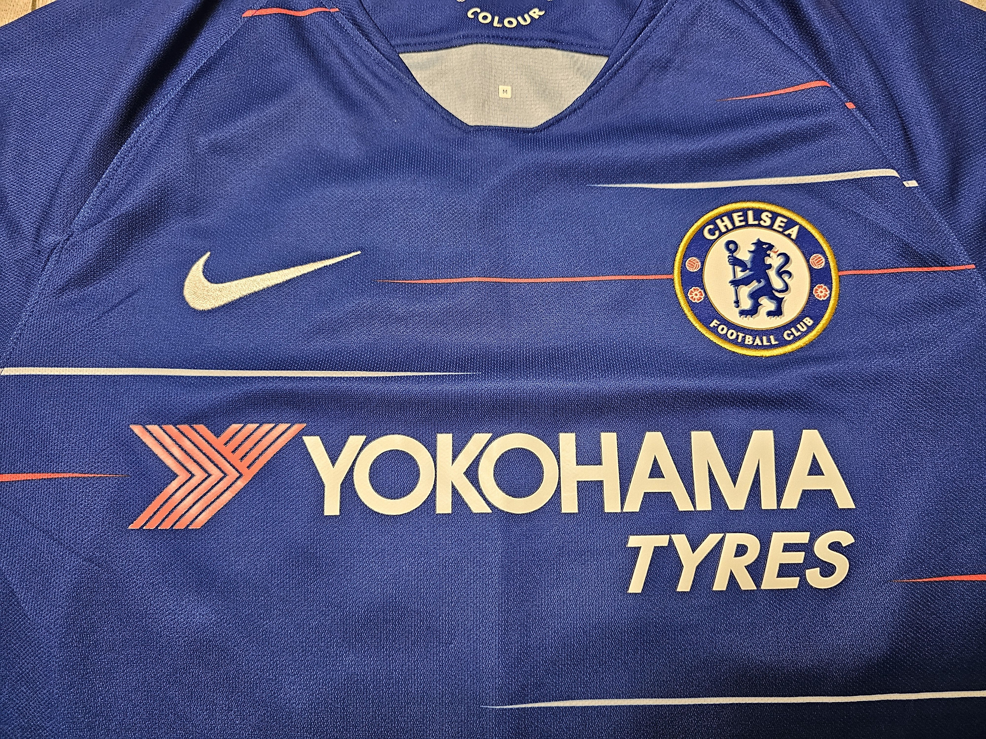 Chelsea Soccer × Nike CHELSEA 2018 2019 HOME MORATA FOOTBALL SHIRT SOCCER JERSEY Size US M / EU 48-50 / 2 - 3 Thumbnail