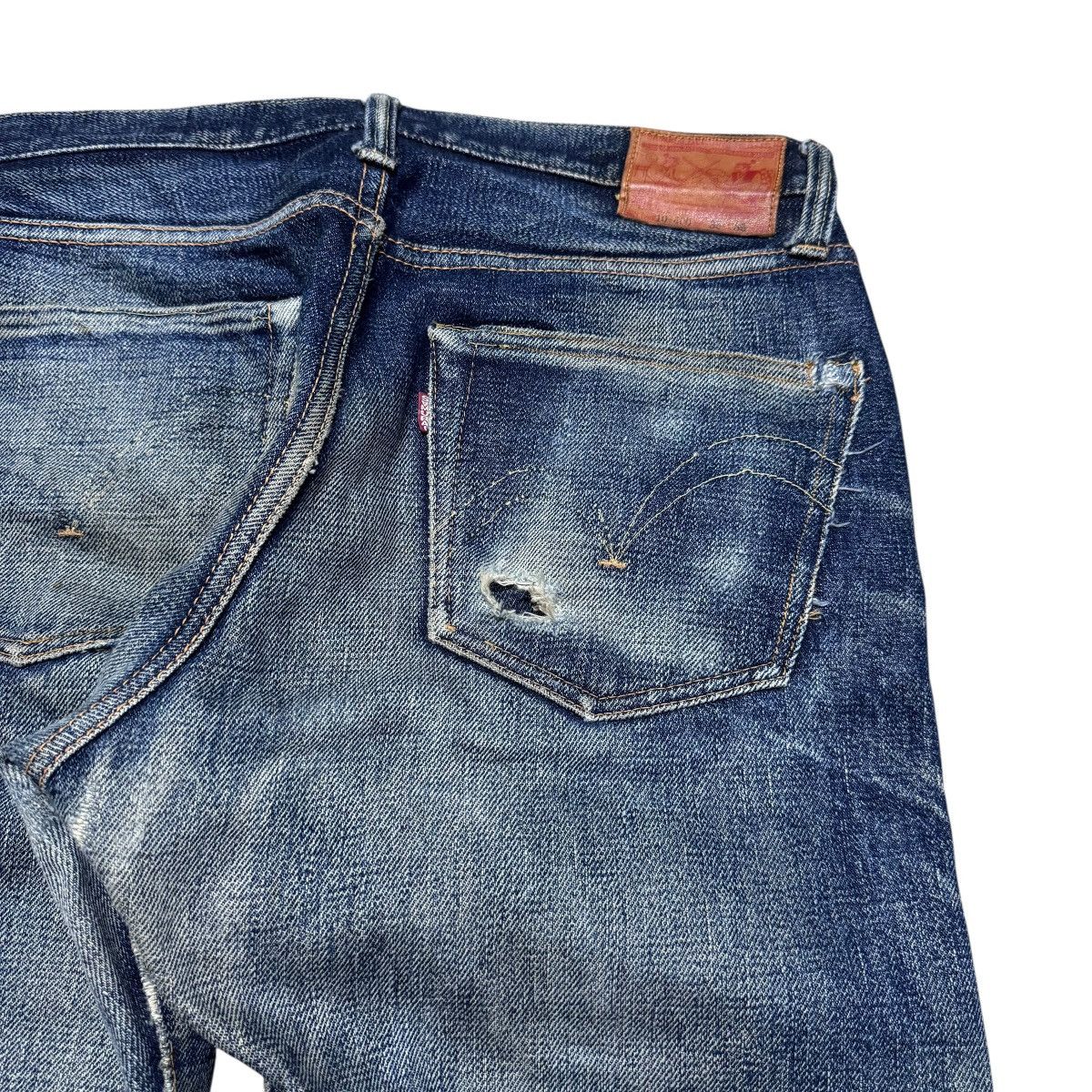 Samurai Jeans 21oz Samurai S510xx Denim Selvedge Jeans Natural Fade Size US 34 / EU 50 - 12 Thumbnail