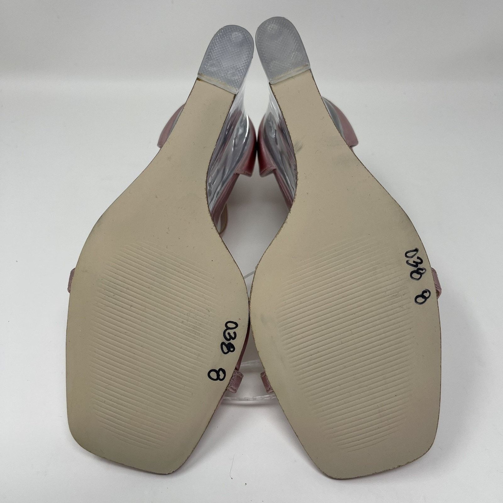Steve Madden Steven Madden Isobel Sandals 8M Pink Metallic Clear Wedge Size US 8 / IT 38 - 13 Thumbnail