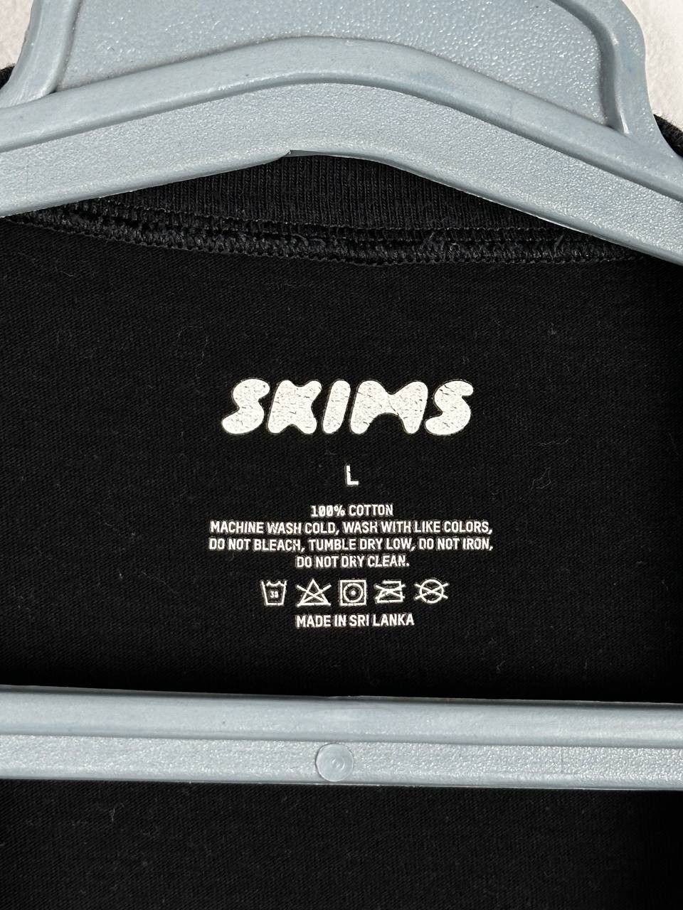 SKIMS Skims Basic Black Oversized T Shirt Size L / US 10 / IT 46 - 4 Thumbnail