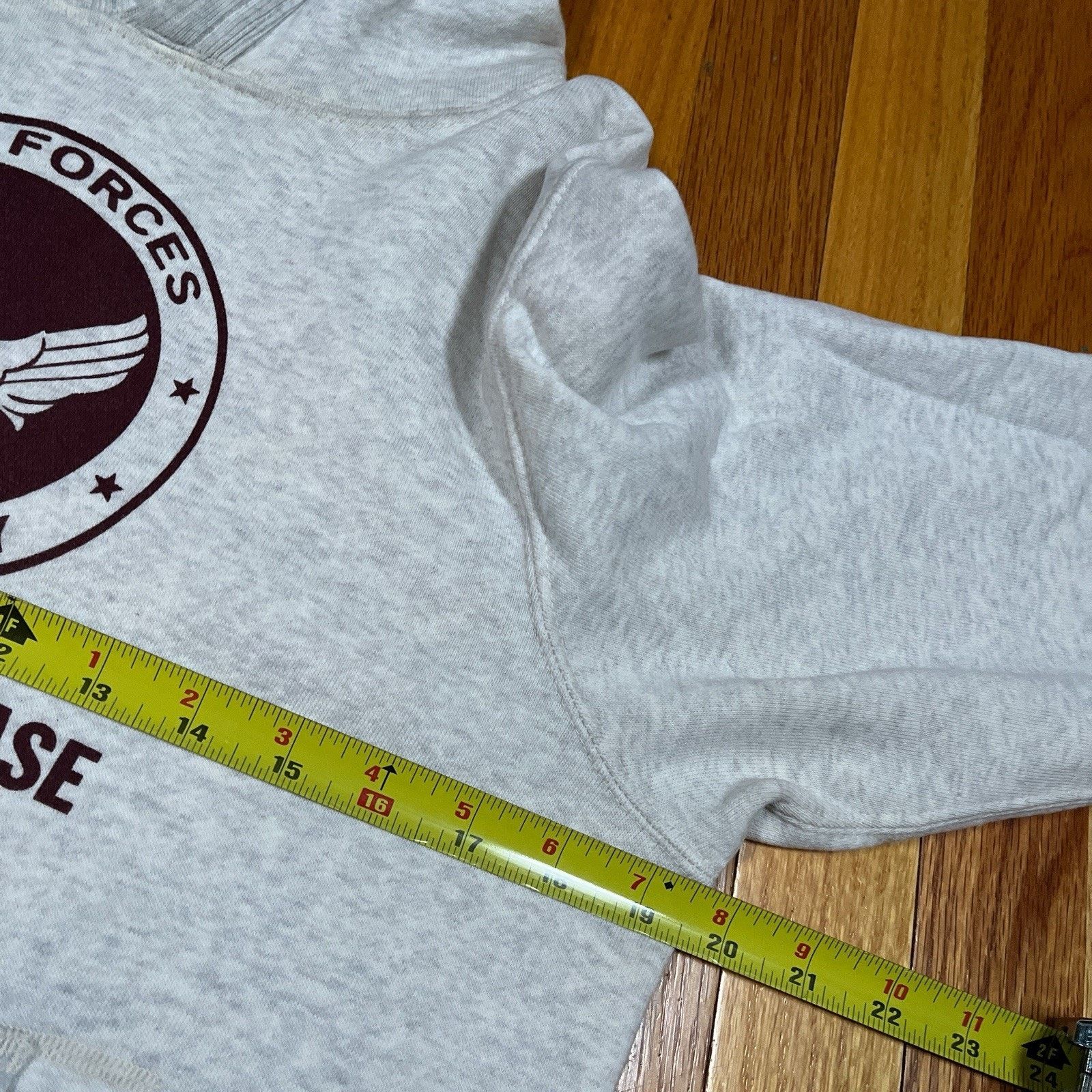 Buzz Rickson's Buzz Rickson's USAF Military Style Heather Gray Hoodie Size US S / EU 44-46 / 1 - 5 Thumbnail