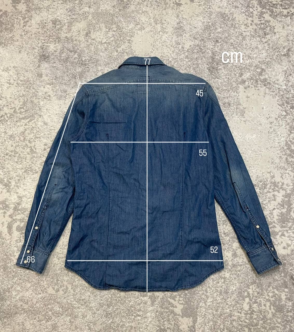 G-Star G-STAR Uomo ARC 3D Denim Camicia Casual A Maniche Lunghe L Size US L / EU 52-54 / 3 - 14 Thumbnail