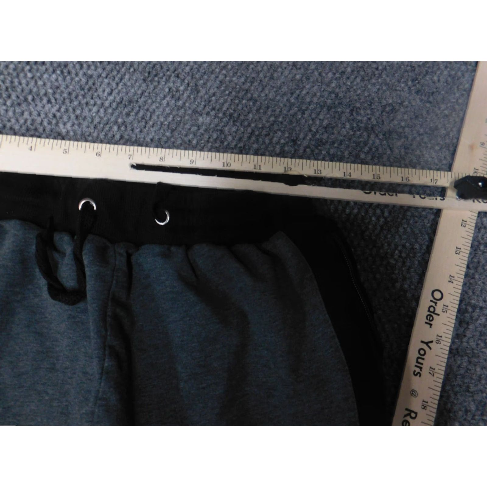 Vintage Maikanong Mens Pants M Gray Straight Knit Cotton Regular 15in Inseam Pockets Sweatpants Modern Vintage No Size US 26 / EU 42 - 4 Thumbnail