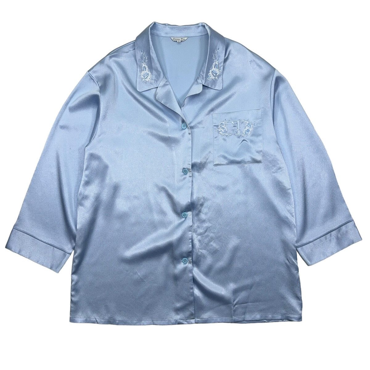 Christian Dior Monsieur Vintage Christian Dior Embroidered CD Logo Pajama Size US M / EU 48-50 / 2 - 1 Thumbnail