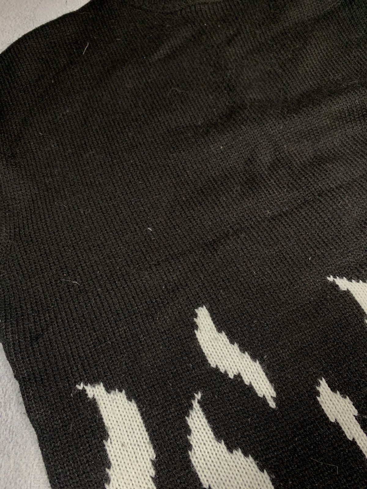 Vintage Vintage Y2K Japanese fire long sweater opium size S Size US S / EU 44-46 / 1 - 9 Thumbnail