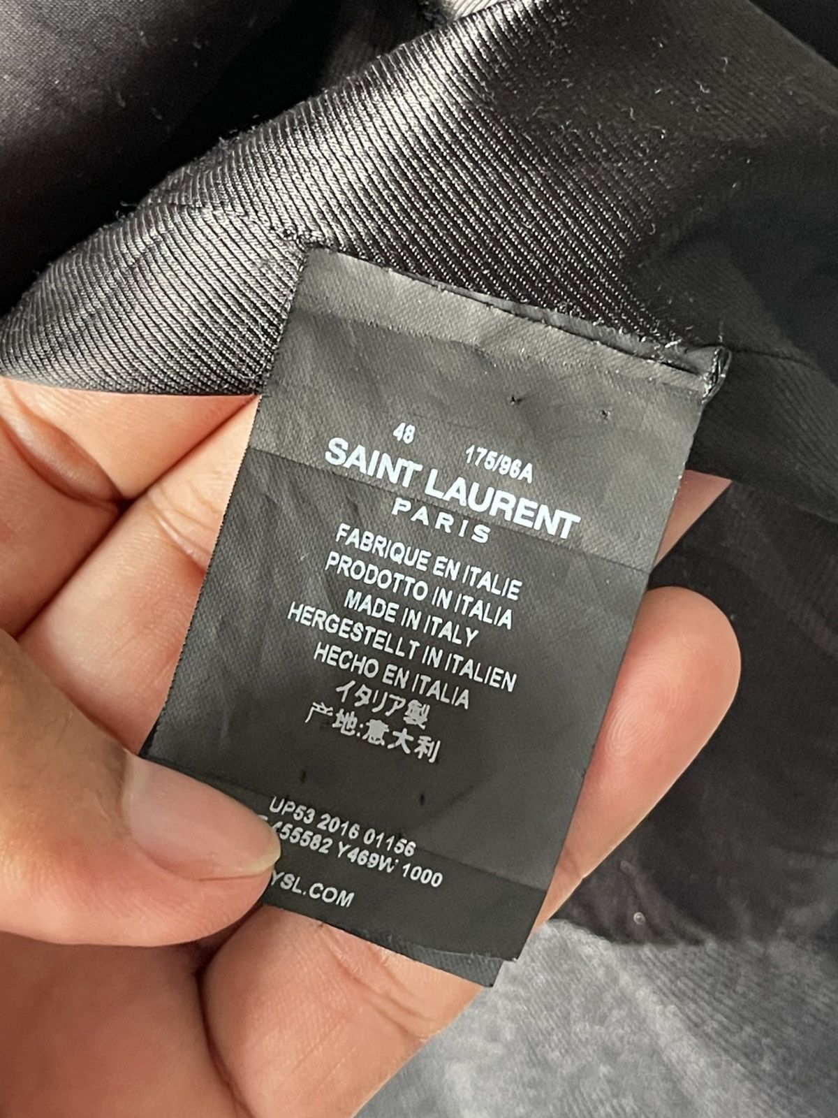 Saint Laurent Paris Saint Laurent Paris Hedi Slimane Era Bomber Jacket A1 Size US M / EU 48-50 / 2 - 10 Thumbnail