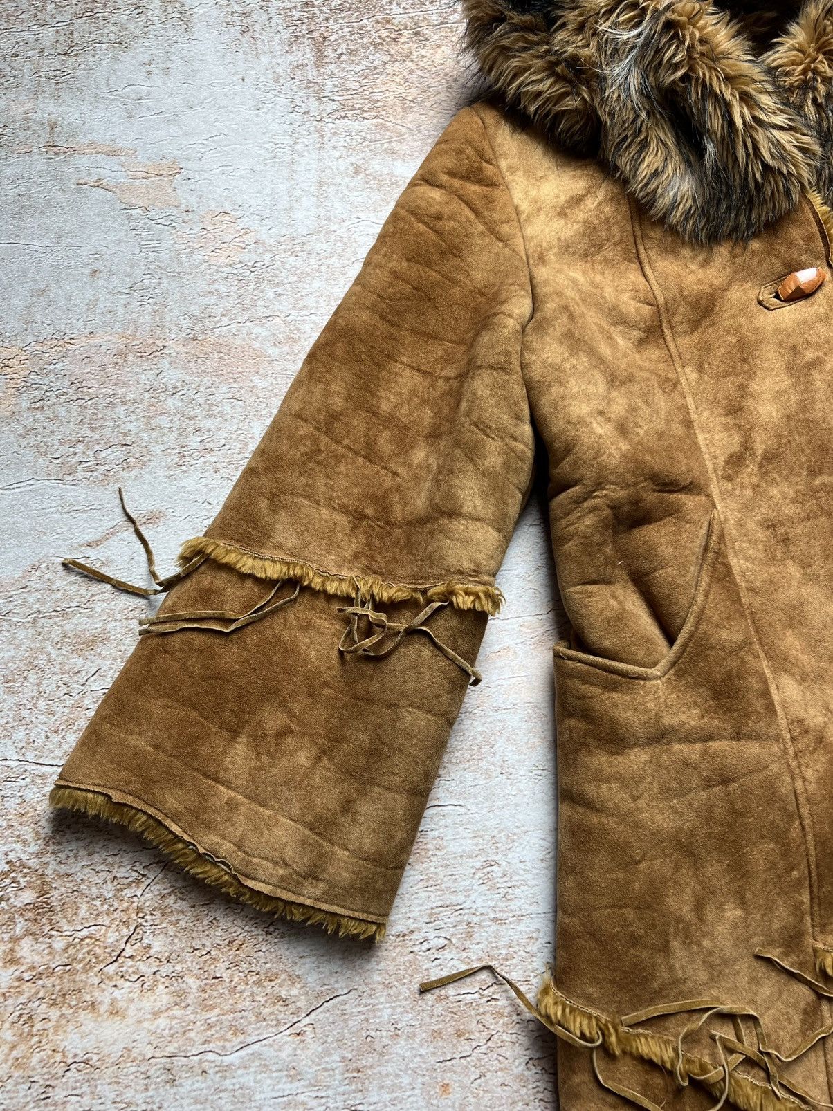 Vintage Vintage 90s super warm faux fur coat Size S / US 4 / IT 40 - 6 Thumbnail