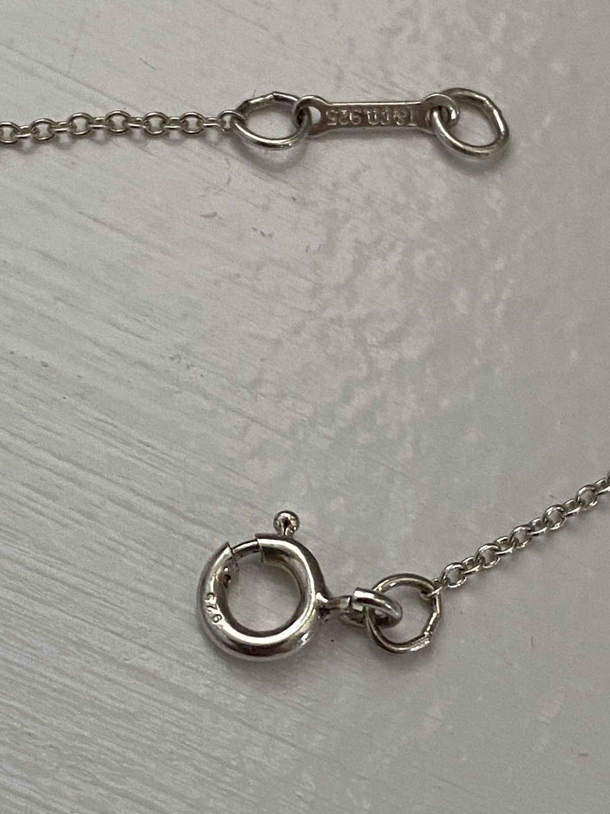 Tiffany & Co. Authentic Tiffany & Co. open heart ribbon necklace Size ONE SIZE - 8 Thumbnail