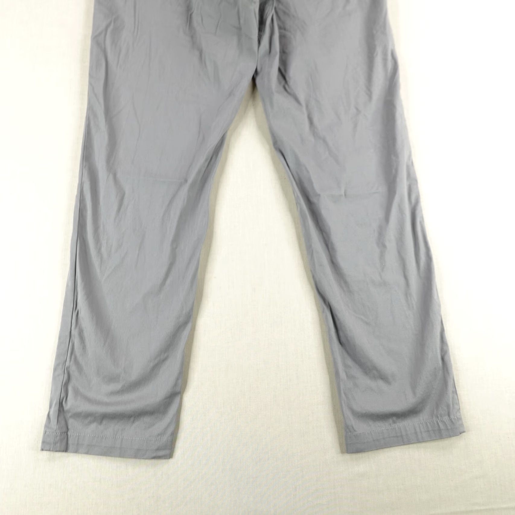 Lululemon LULULEMON Men's Chino Pants 34 Gray Classic Swift Cotton Comfort Straight Leg Sports Size US 35 - 6 Thumbnail