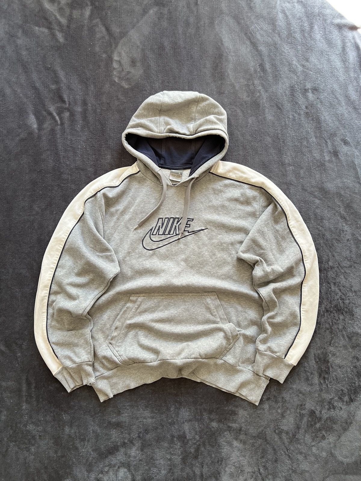 Nike NIKE VINTAGE CENTER LOGO OVERSIZE HOODIE | Grailed