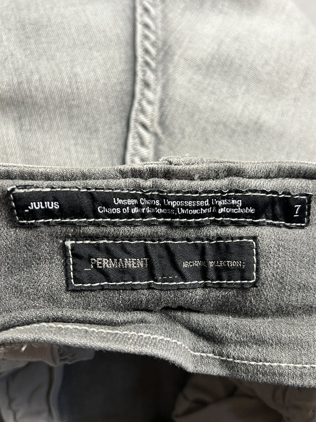 Julius Julius ss24 Gas Mask Cargo Pants Size US 34 / EU 50 - 5 Thumbnail