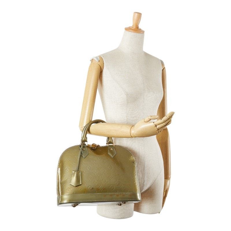 Louis Vuitton Louis Vuitton Monogram Vernis Alma PM Handbag M91582 Size ONE SIZE - 12 Thumbnail